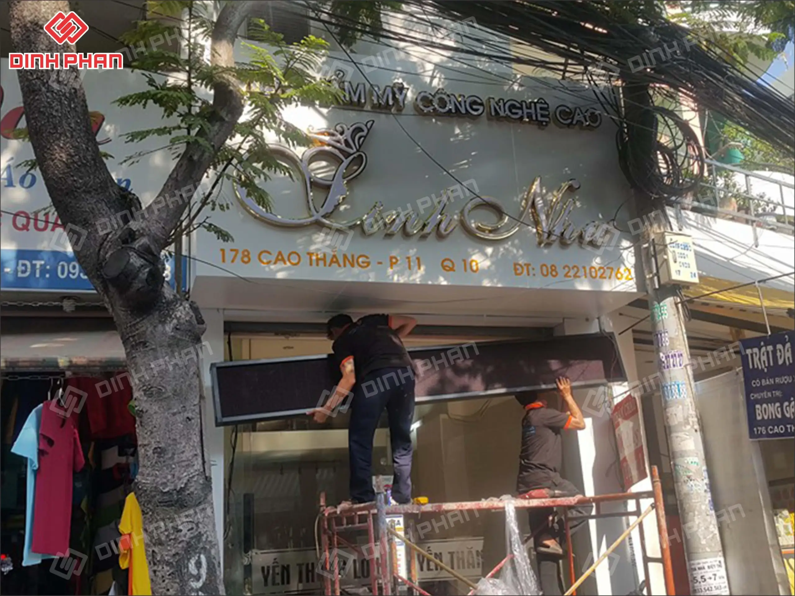 Làm chữ nổi mica đắk lắk