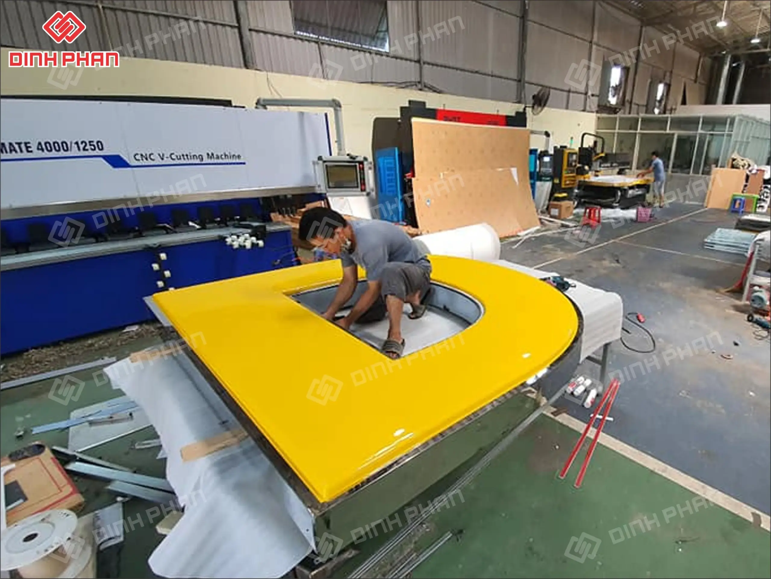 Làm chữ nổi mica đắk lắk