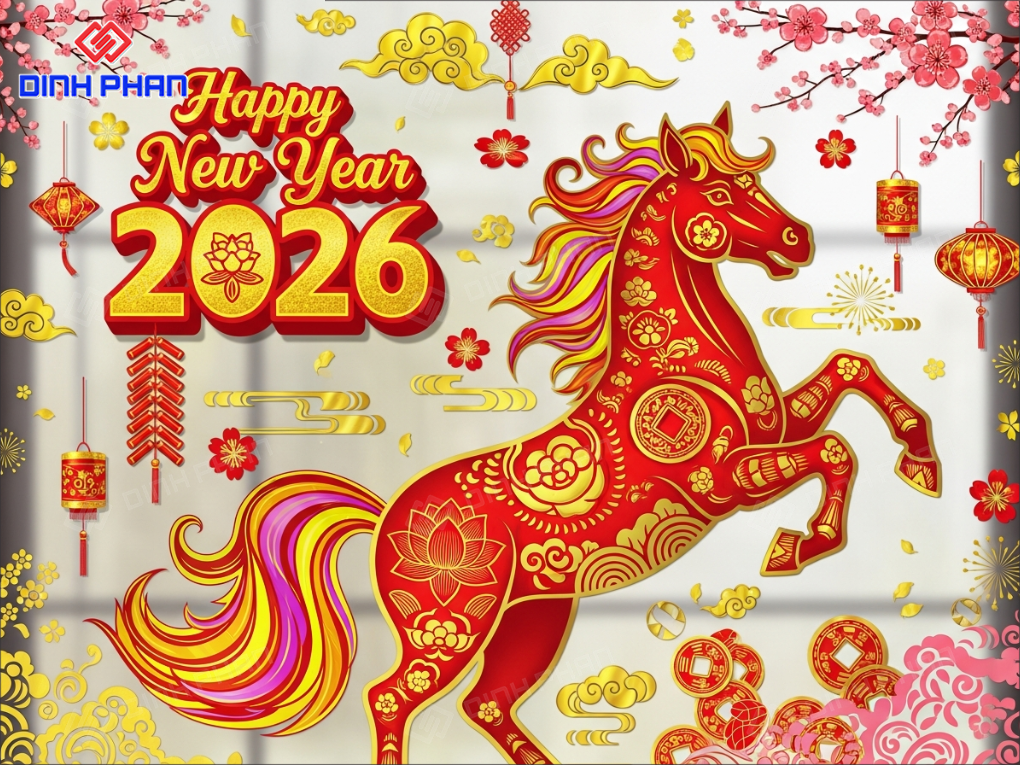 Decal tết dán kính daklak