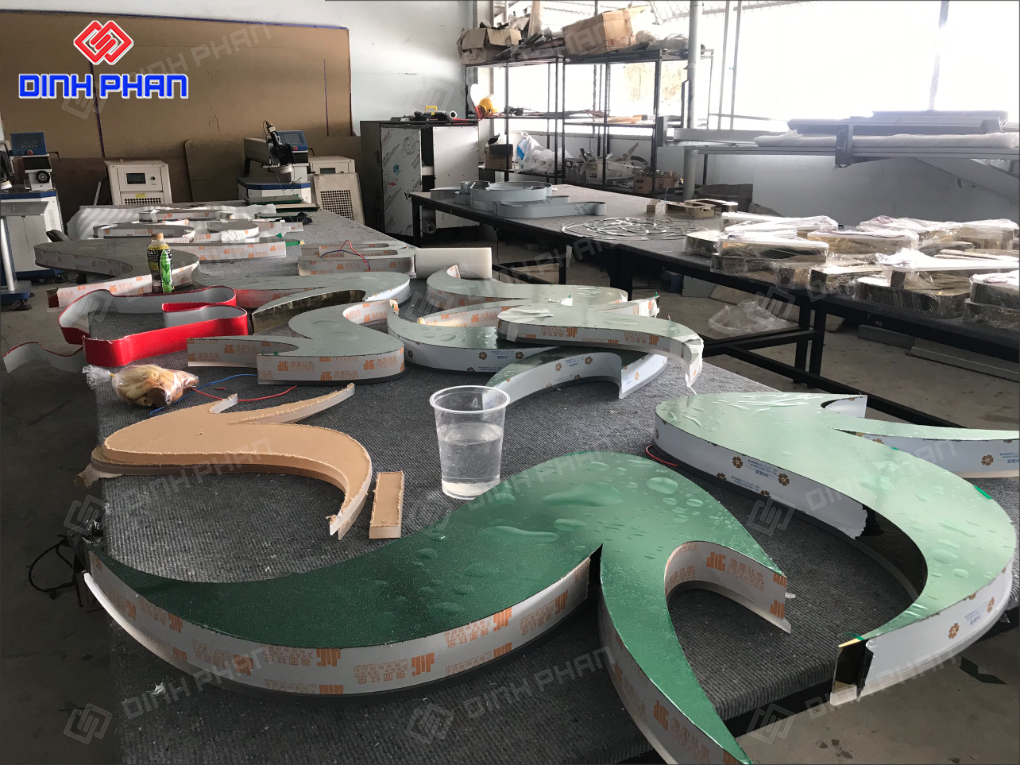 Gia công chữ inox bình định