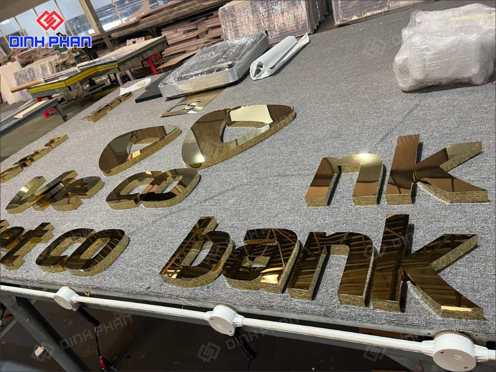 Gia công chữ inox bình định