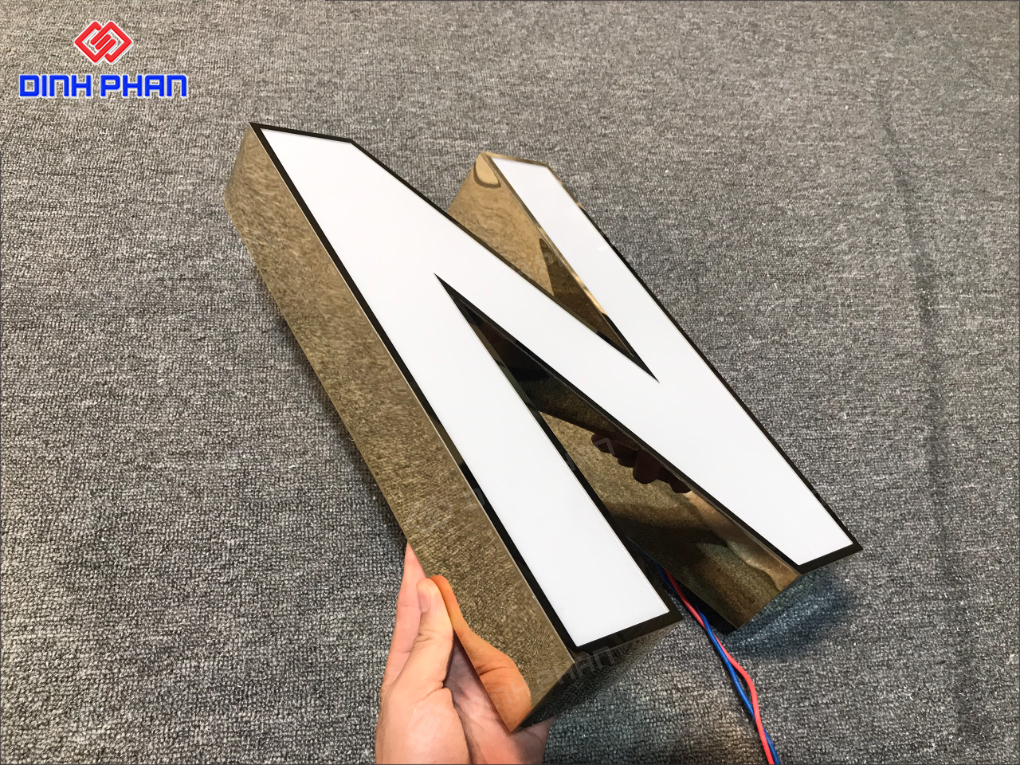 Gia công chữ inox bình định