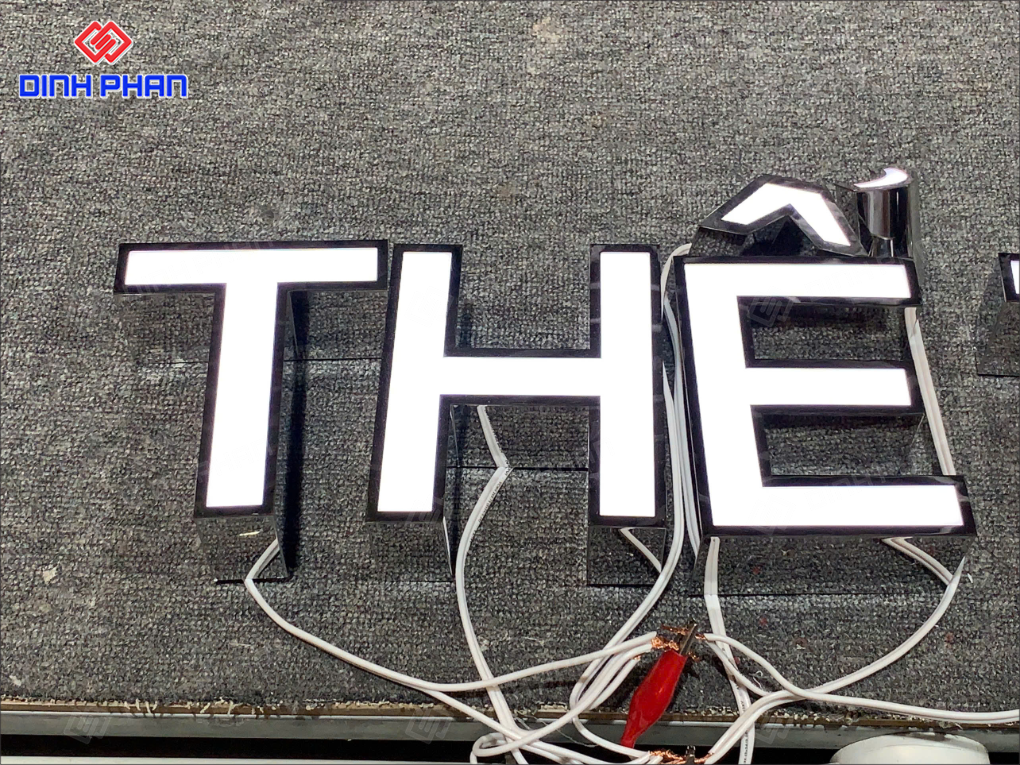 Báo giá gia công chữ inox Nha Trang đẹp, giá rẻ, uy tín Gia công chữ inox nha trang