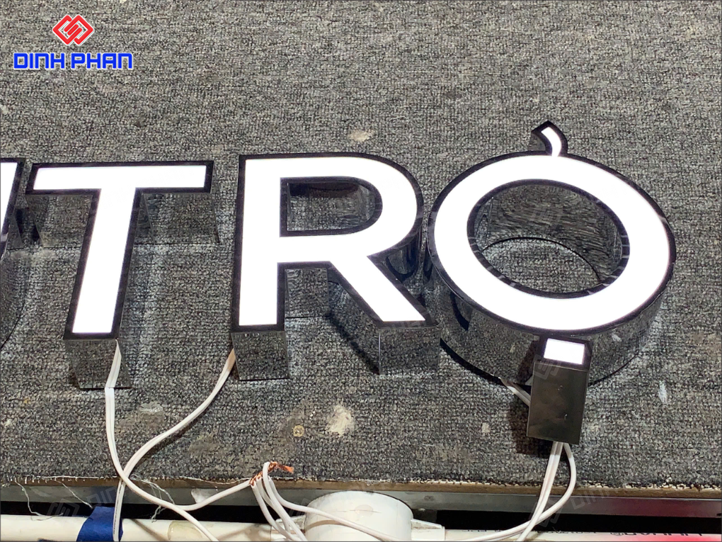 Báo giá gia công chữ inox Nha Trang đẹp, giá rẻ, uy tín Gia công chữ inox nha trang