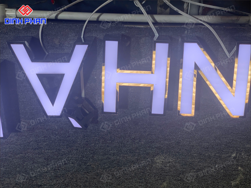 Báo giá gia công chữ inox Nha Trang đẹp, giá rẻ, uy tín Gia công chữ inox nha trang