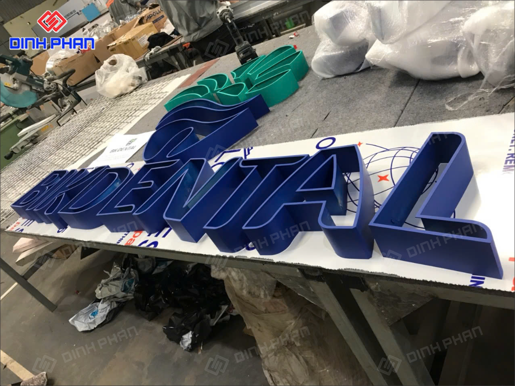 Báo giá gia công chữ inox Nha Trang đẹp, giá rẻ, uy tín Gia công chữ inox nha trang