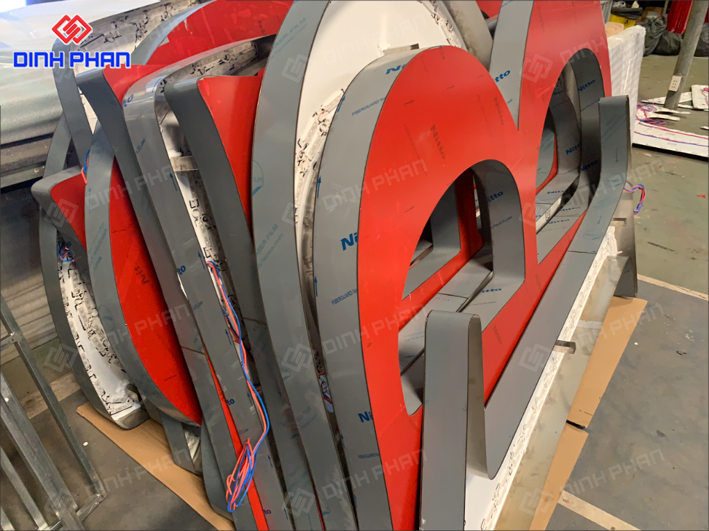 Báo giá gia công chữ inox Nha Trang đẹp, giá rẻ, uy tín Gia công chữ inox nha trang