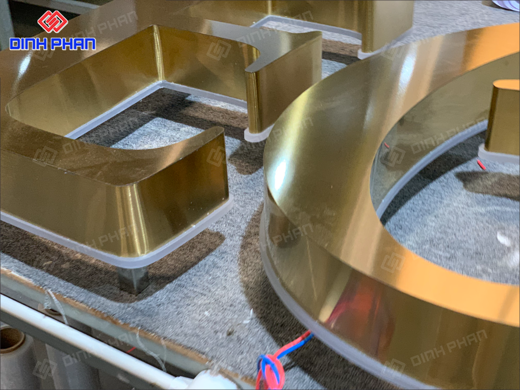 Báo giá gia công chữ inox Nha Trang đẹp, giá rẻ, uy tín Gia công chữ inox nha trang