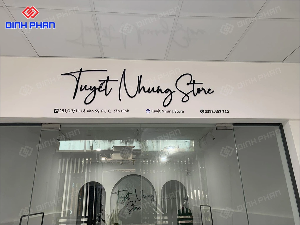 Làm bảng hiệu Khánh Hòa trọn gói, giá rẻ, chất lượng Làm bảng hiệu khánh hòa