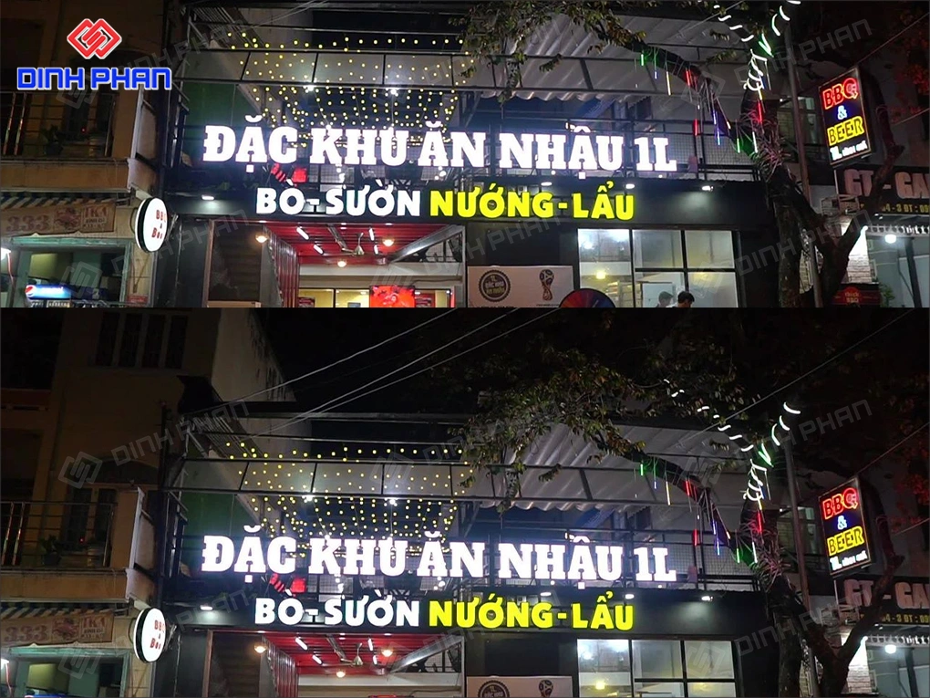 Làm bảng hiệu Khánh Hòa trọn gói, giá rẻ, chất lượng Làm bảng hiệu khánh hòa