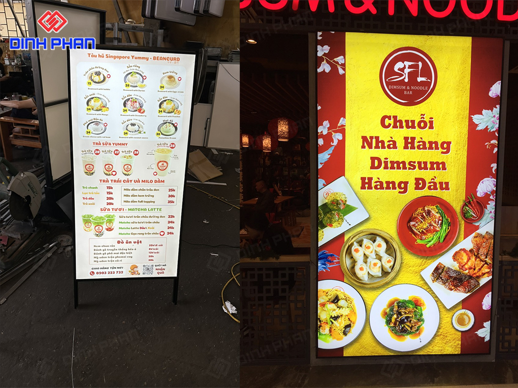 Làm bảng hiệu nha trang