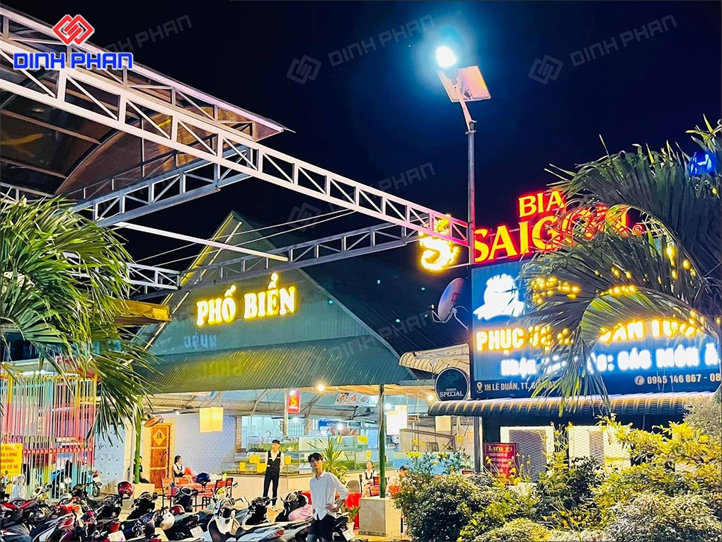 Làm bảng hiệu nha trang