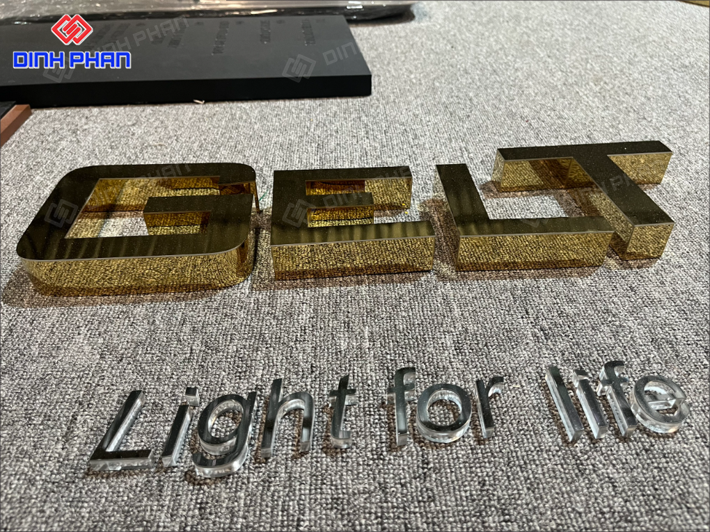 Làm chữ inox Khánh Hòa nhanh chóng, chất lượng Làm chữ inox khánh hòa