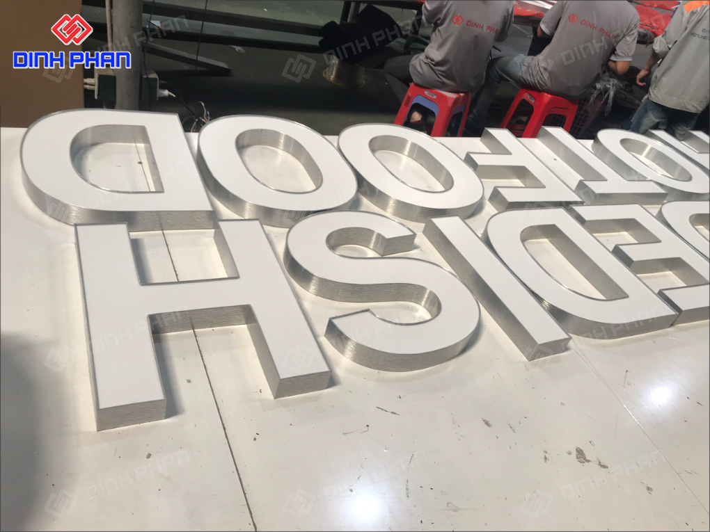 Làm chữ nhôm Gia Lai trọn gói, chất lượng & giá rẻ Làm chữ nhôm gia lai