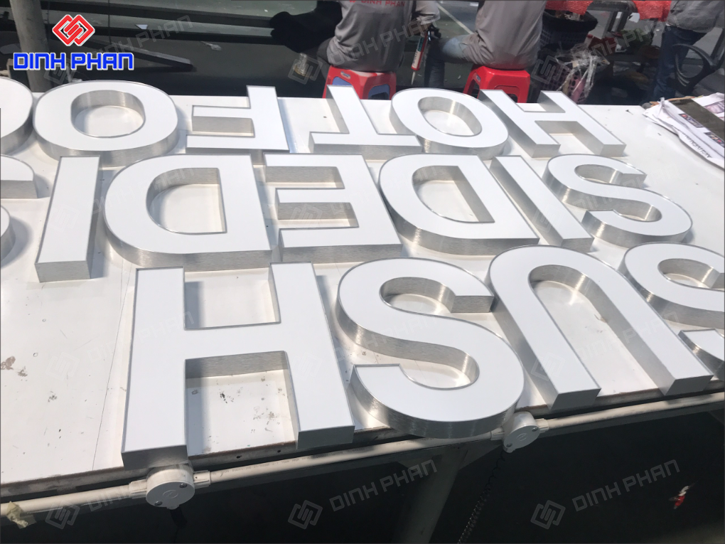 Làm chữ nhôm Gia Lai trọn gói, chất lượng & giá rẻ Làm chữ nhôm gia lai