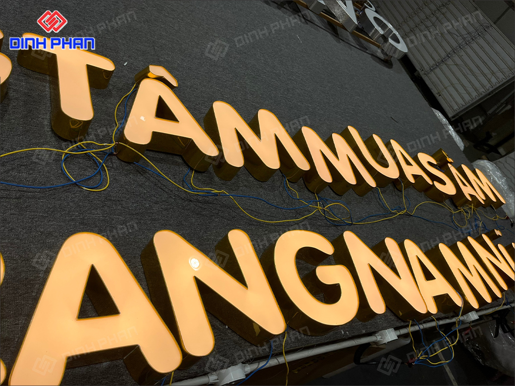 Làm chữ nhôm Khánh Hòa giá rẻ, chất lượng Làm chữ nhôm khánh hòa