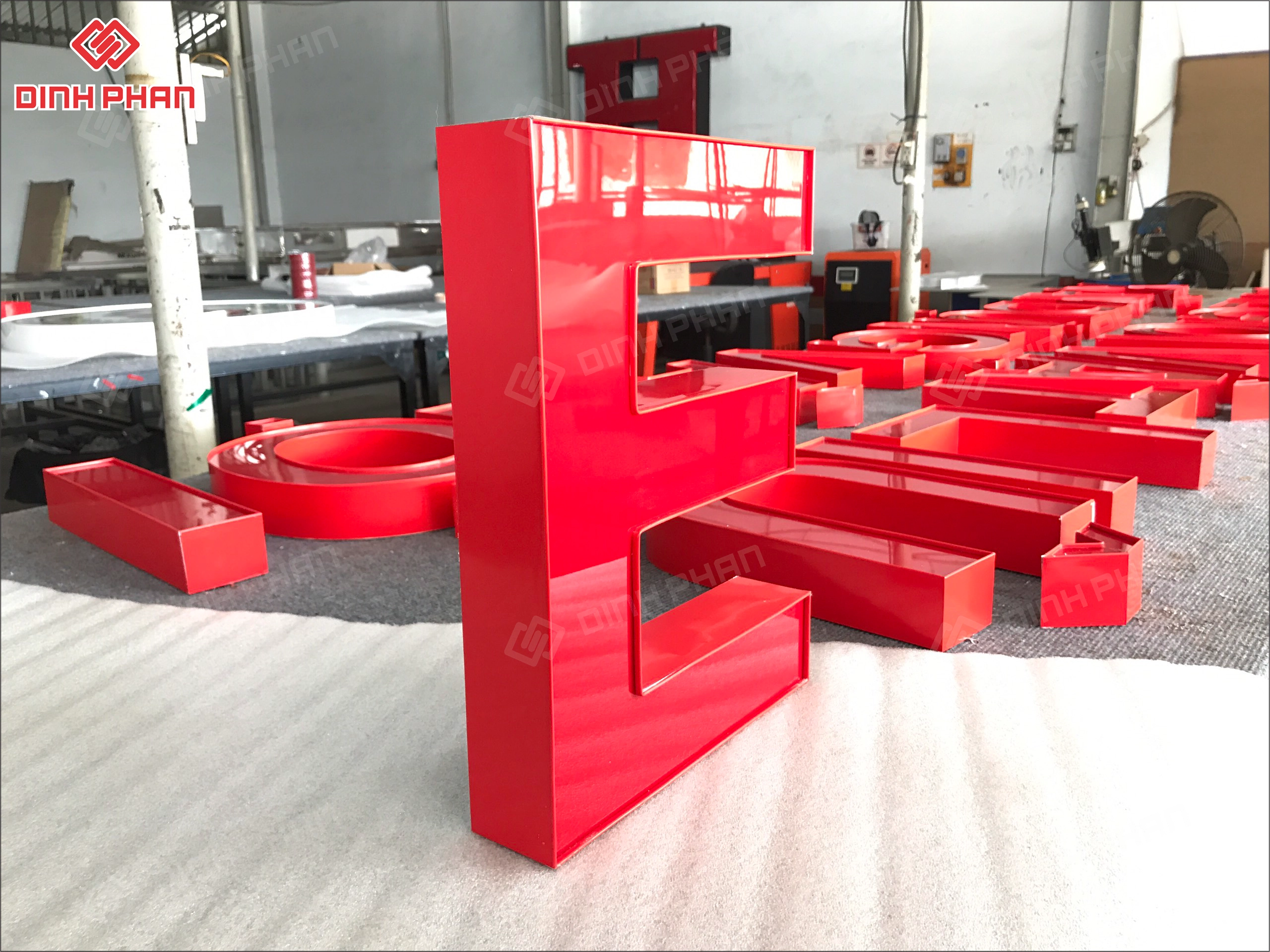 Làm chữ nhôm Khánh Hòa giá rẻ, chất lượng Làm chữ nhôm khánh hòa