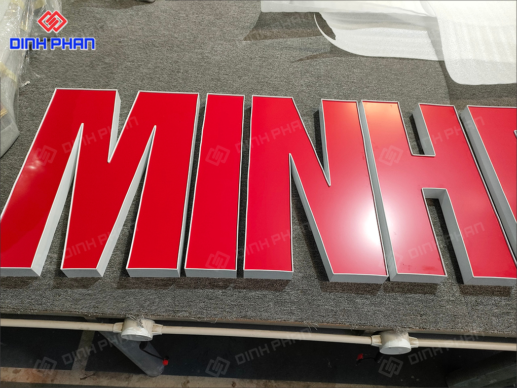 Làm chữ nhôm Khánh Hòa giá rẻ, chất lượng Làm chữ nhôm khánh hòa