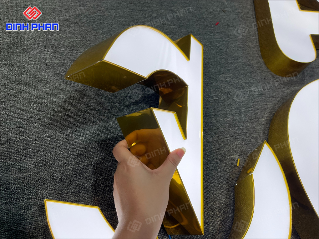 Làm chữ nhôm Khánh Hòa giá rẻ, chất lượng Làm chữ nhôm khánh hòa