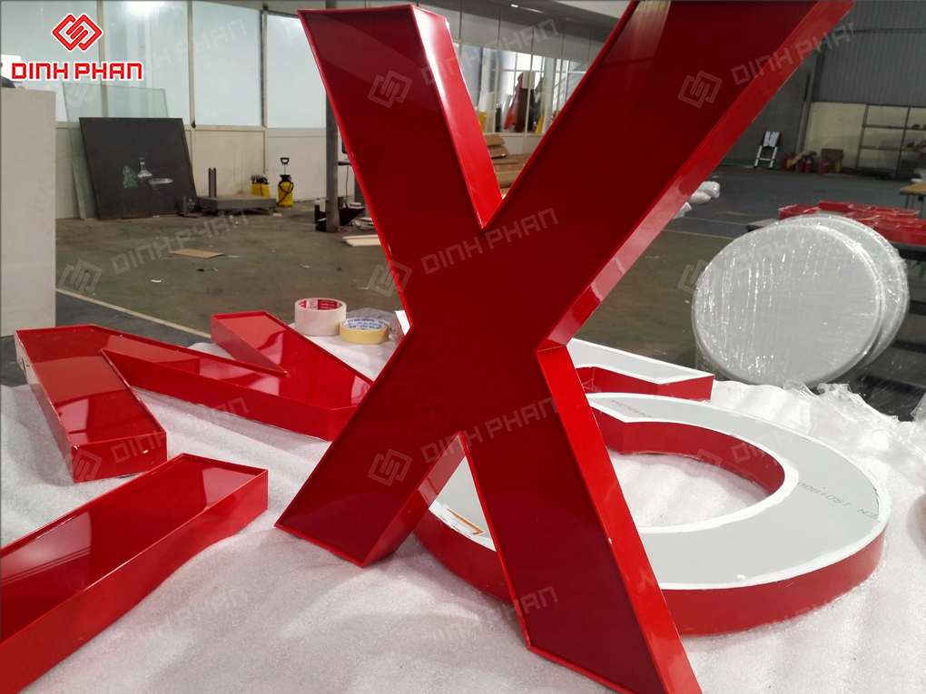 Làm chữ nhôm Khánh Hòa giá rẻ, chất lượng Làm chữ nhôm khánh hòa