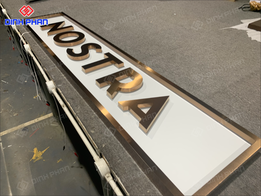 Gia công chữ inox Quy Nhơn bền đẹp, uy tín, giá rẻ Chữ inox quy nhơn