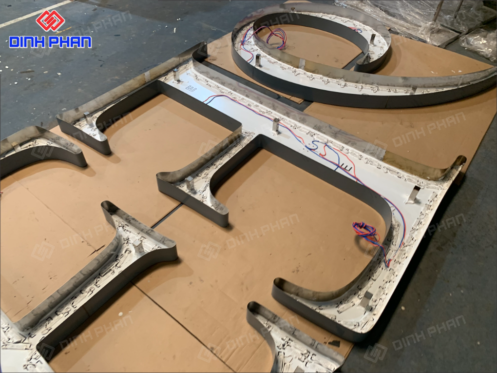 Gia công chữ inox Quy Nhơn bền đẹp, uy tín, giá rẻ Chữ inox quy nhơn