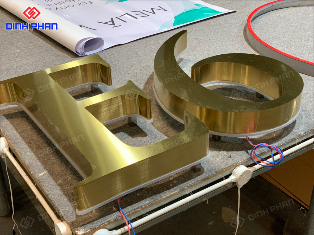 Gia công chữ inox Quy Nhơn bền đẹp, uy tín, giá rẻ Chữ inox quy nhơn