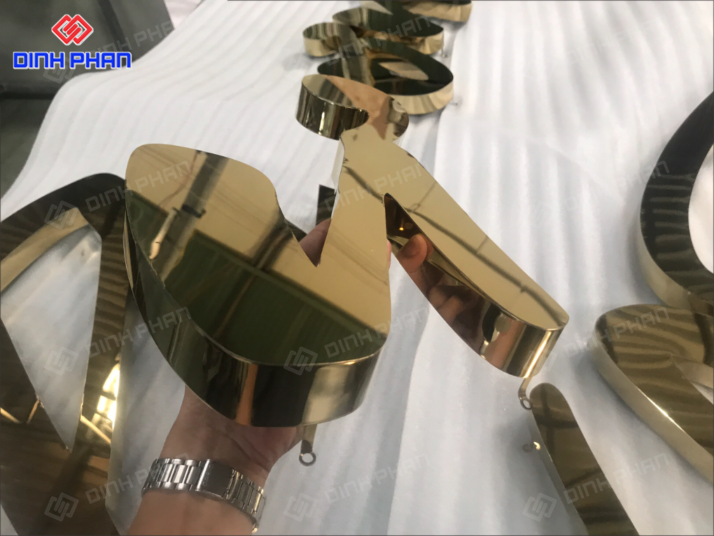 Gia công chữ inox Quy Nhơn bền đẹp, uy tín, giá rẻ Chữ inox quy nhơn
