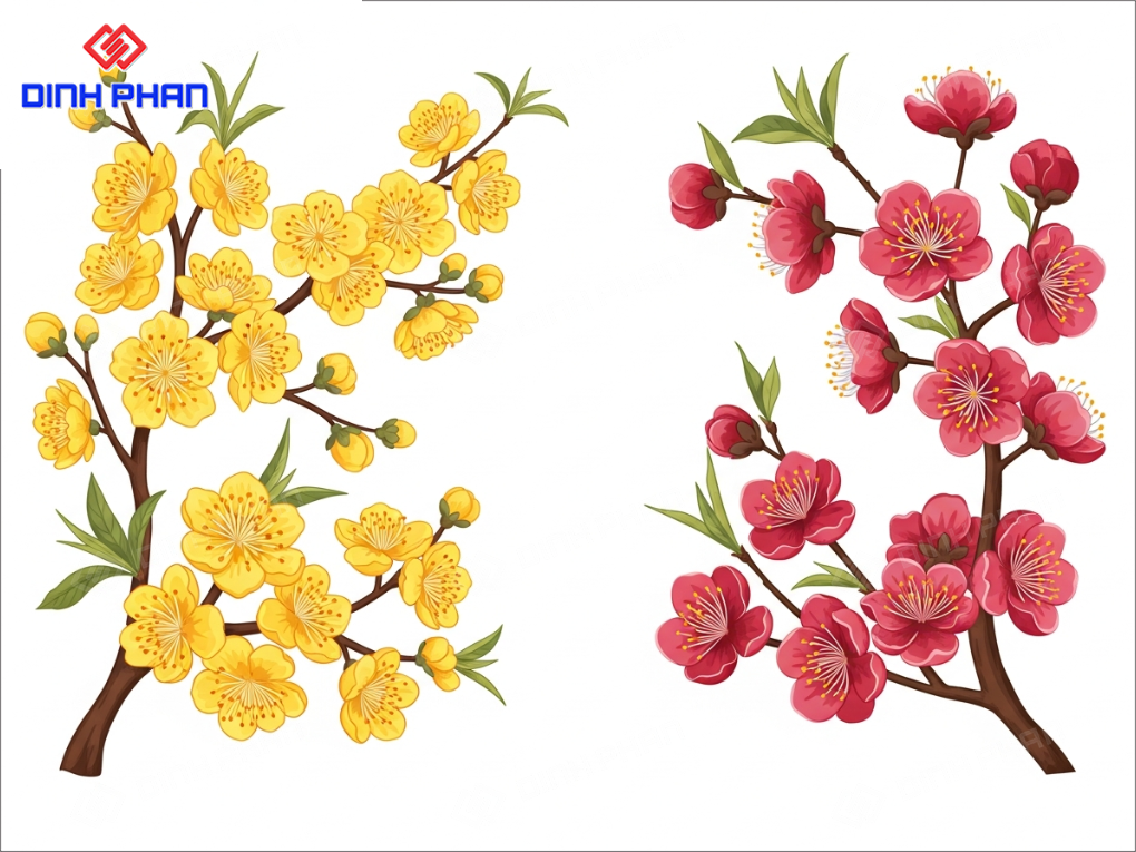 Địa chỉ mua decal Tết dán tường Daklak uy tín, giá rẻ Decal tết dán tường daklak