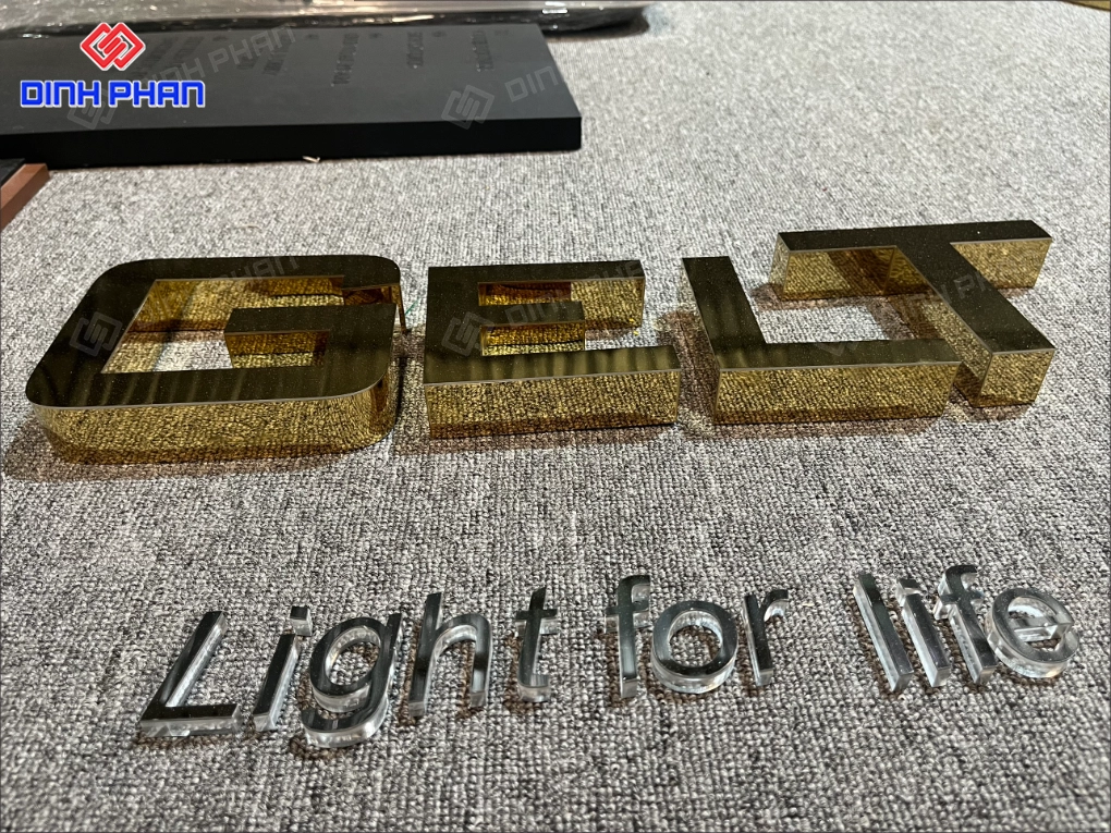 Gia công chữ inox đắk nông