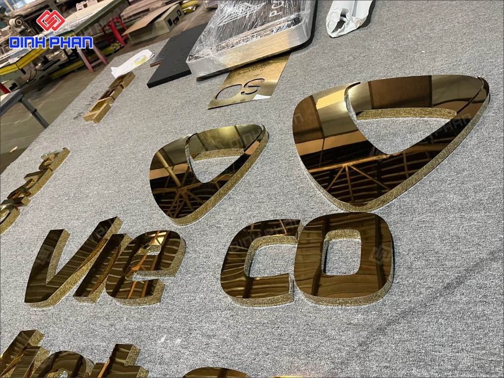 Gia công chữ inox đắk nông