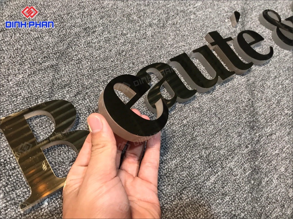 Gia công chữ inox đắk nông