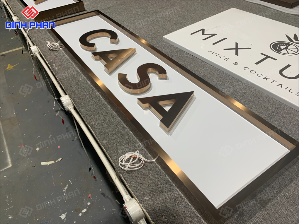 Gia công chữ inox đắk nông