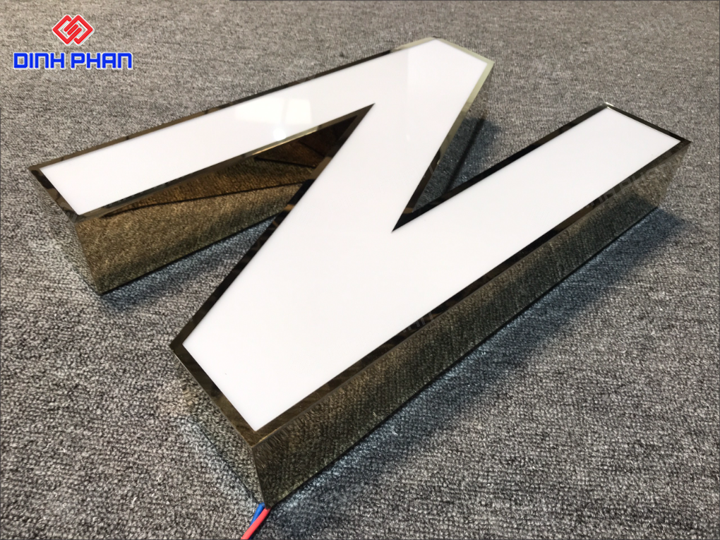 Gia công chữ inox lâm đồng