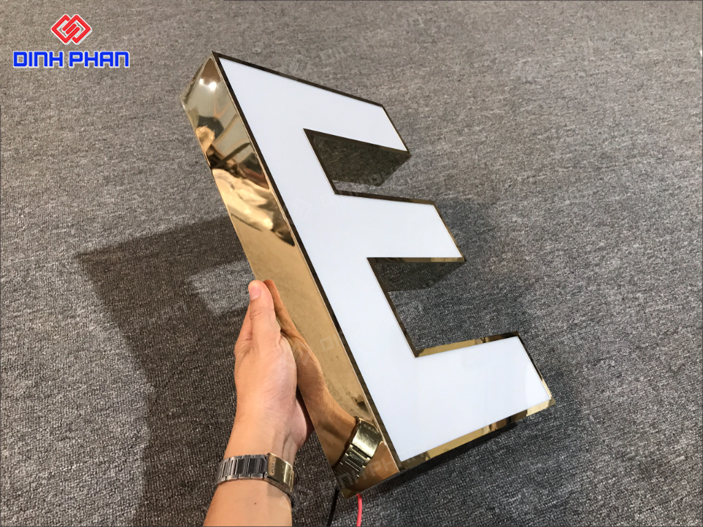 Gia công chữ inox lâm đồng