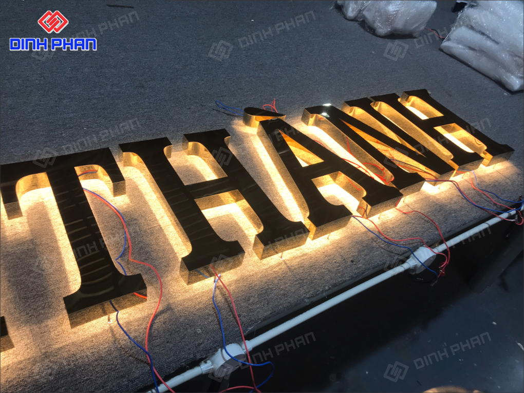 Gia công chữ inox lâm đồng