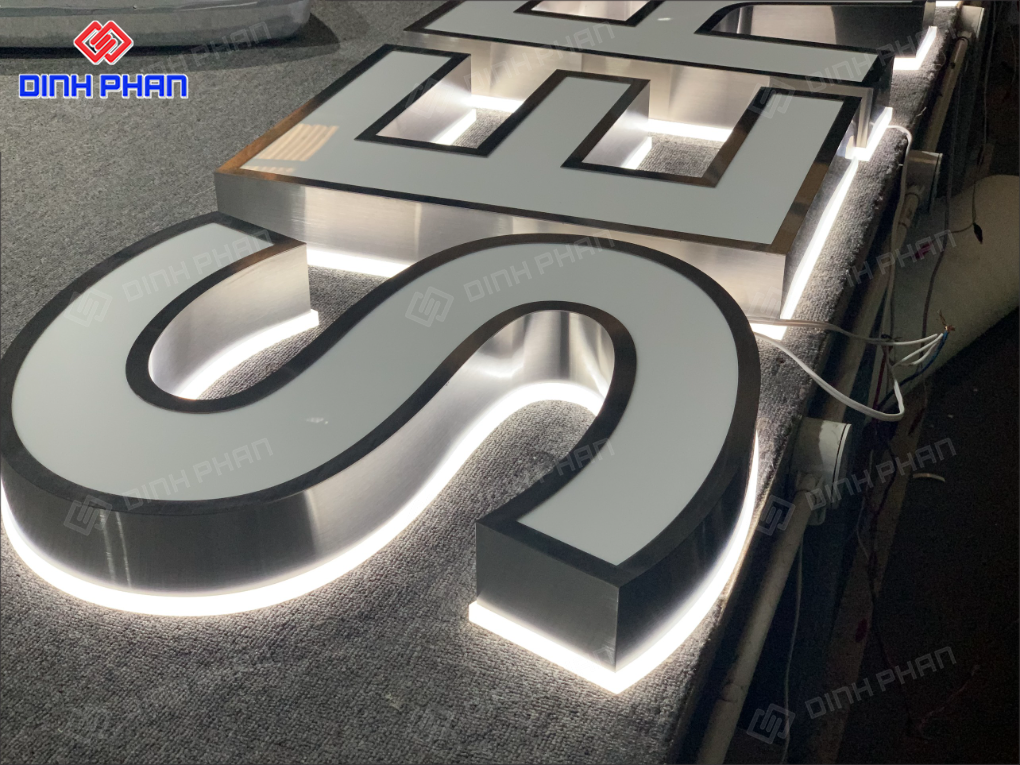 Gia công chữ inox lâm đồng
