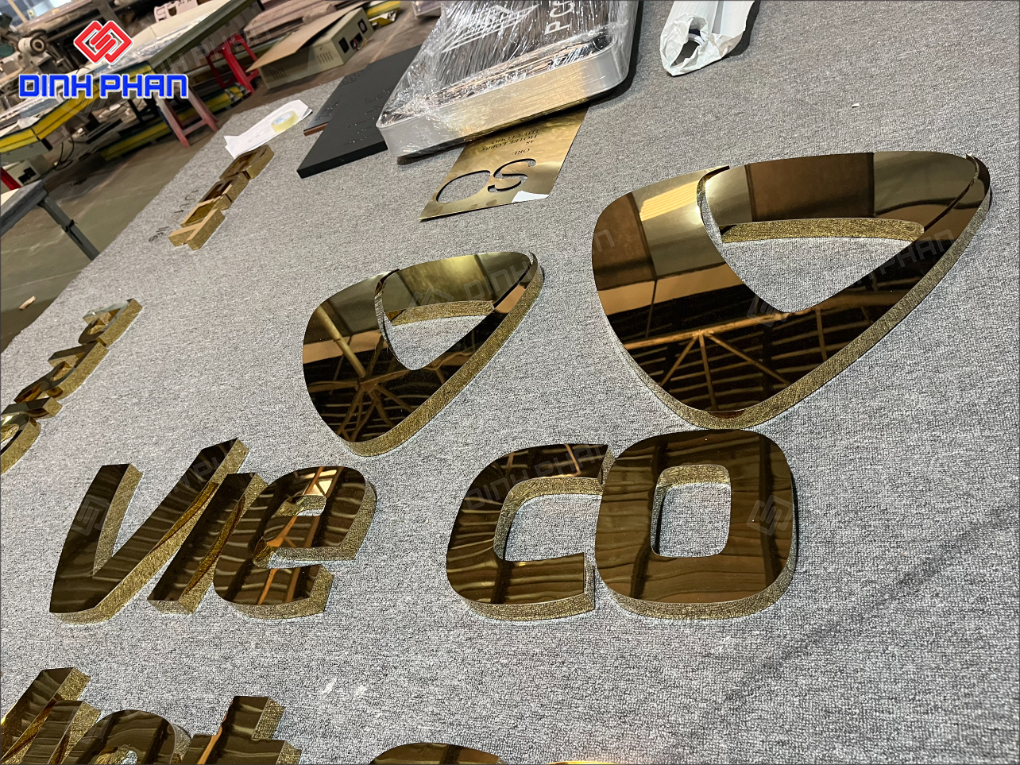 Gia công chữ inox ninh thuận