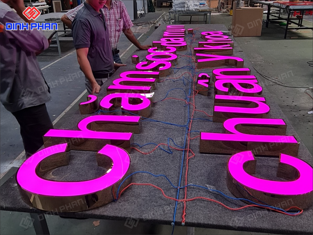 Gia công chữ inox ninh thuận