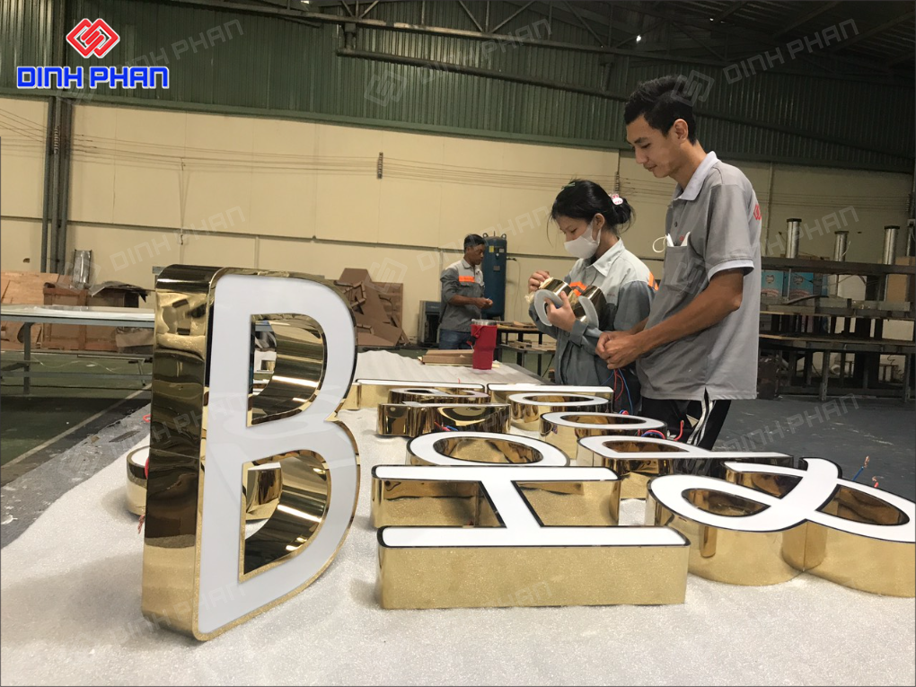 Gia công chữ inox ninh thuận