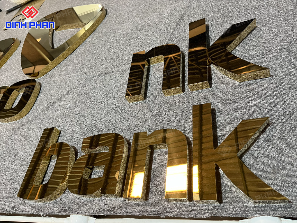 Dịch vụ gia công chữ inox Phú Yên bền đẹp, đẳng cấp Gia công chữ inox phú yên