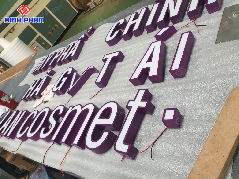 Dịch vụ gia công chữ inox Phú Yên bền đẹp, đẳng cấp Gia công chữ inox phú yên