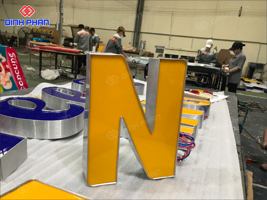 Gia công chữ nhôm đắk nông