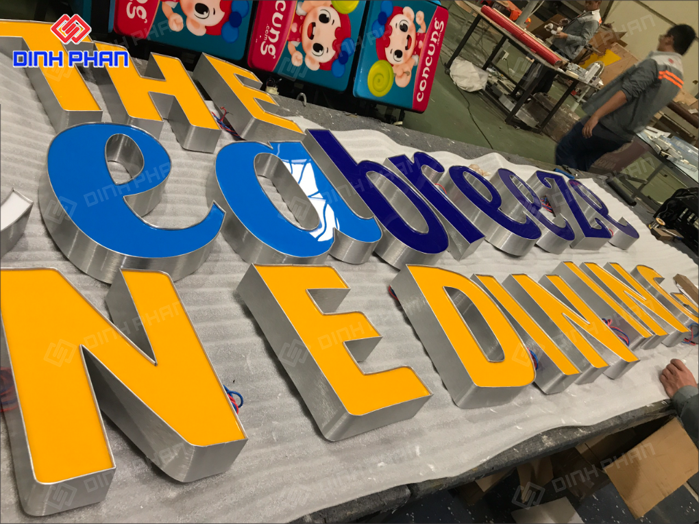 Gia công chữ nhôm đắk nông