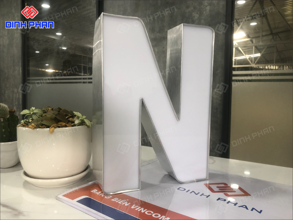 Gia công chữ nhôm đắk nông