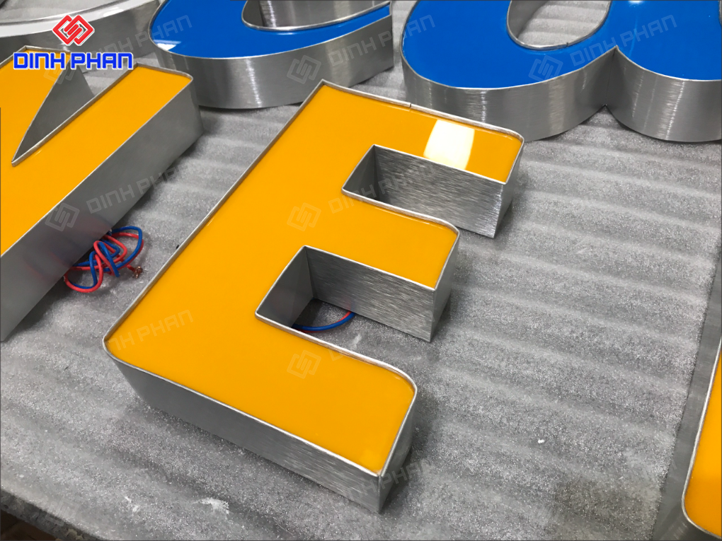 Gia công chữ nhôm lâm đồng