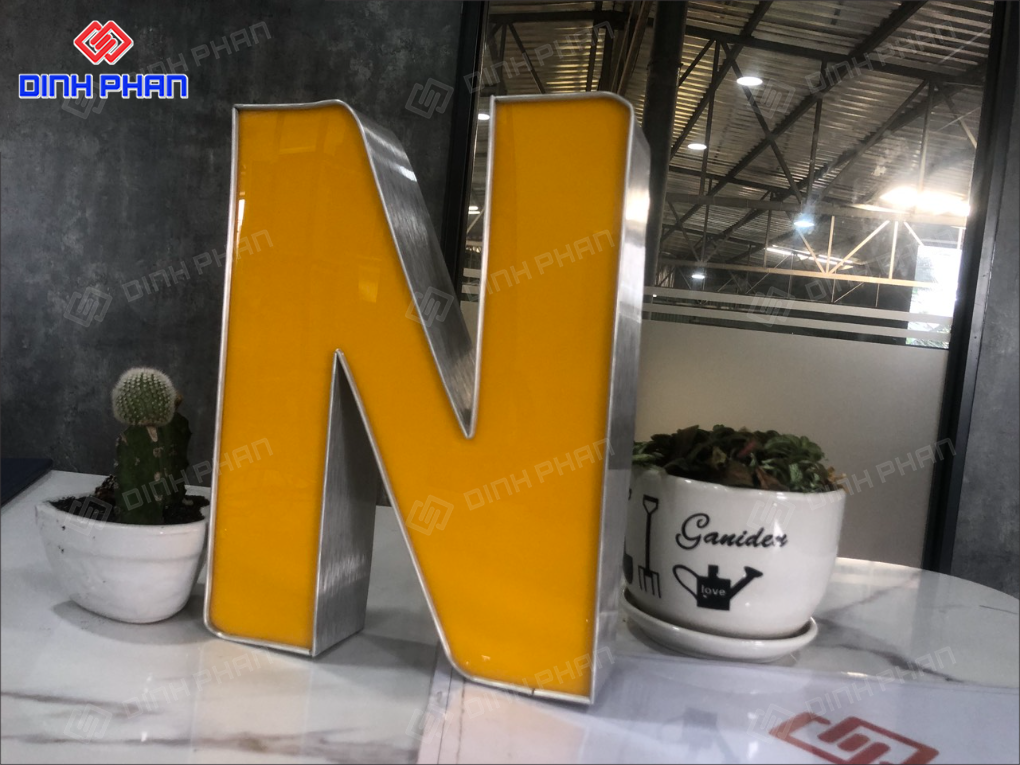 Gia công chữ nhôm lâm đồng