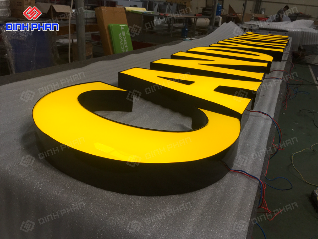 Gia công chữ nhôm phú yên