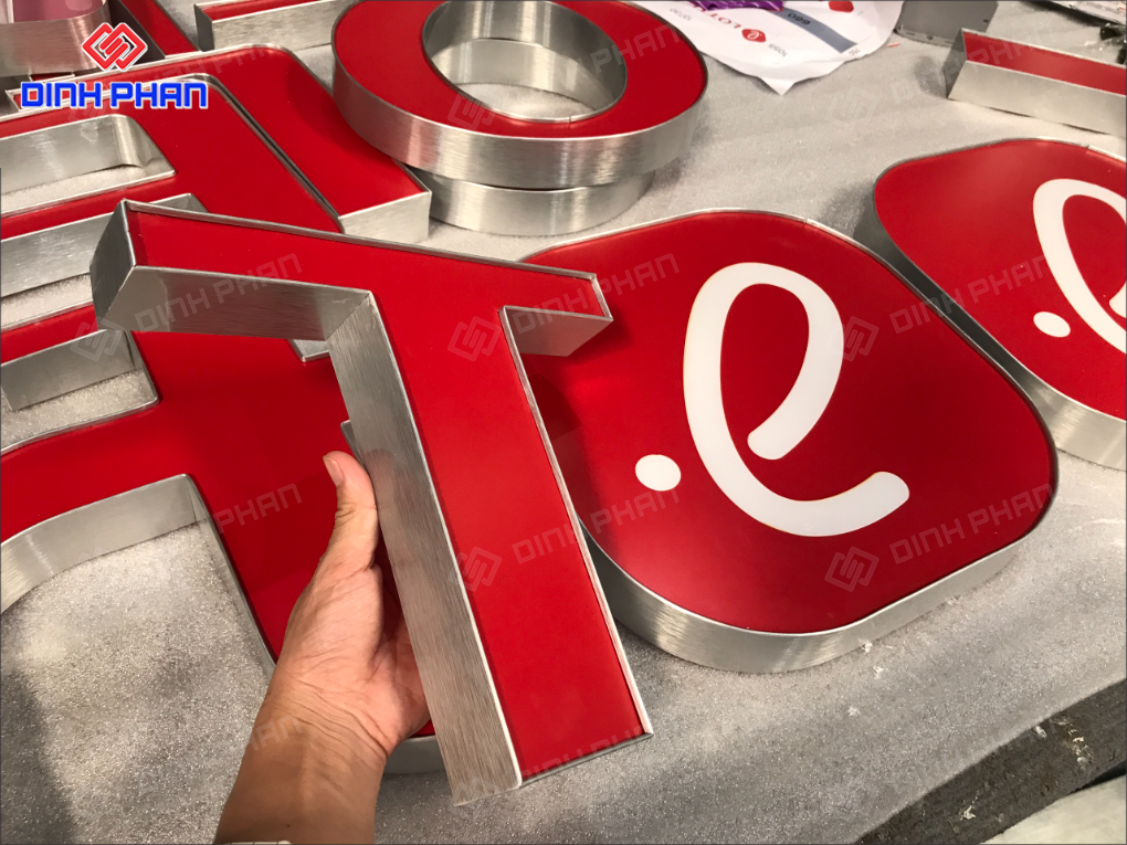 Gia công chữ nhôm phú yên