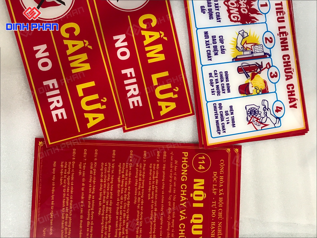 In uv alu ninh thuận